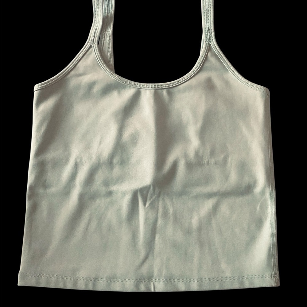 NWOT-GIRLFRIEND COLLECTIVE-LIGHT GREEN BRA TANK-SIZE SMALL